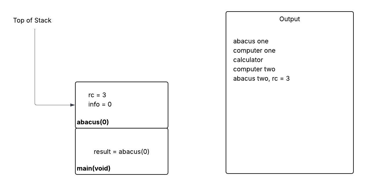 update rc and do second line of output