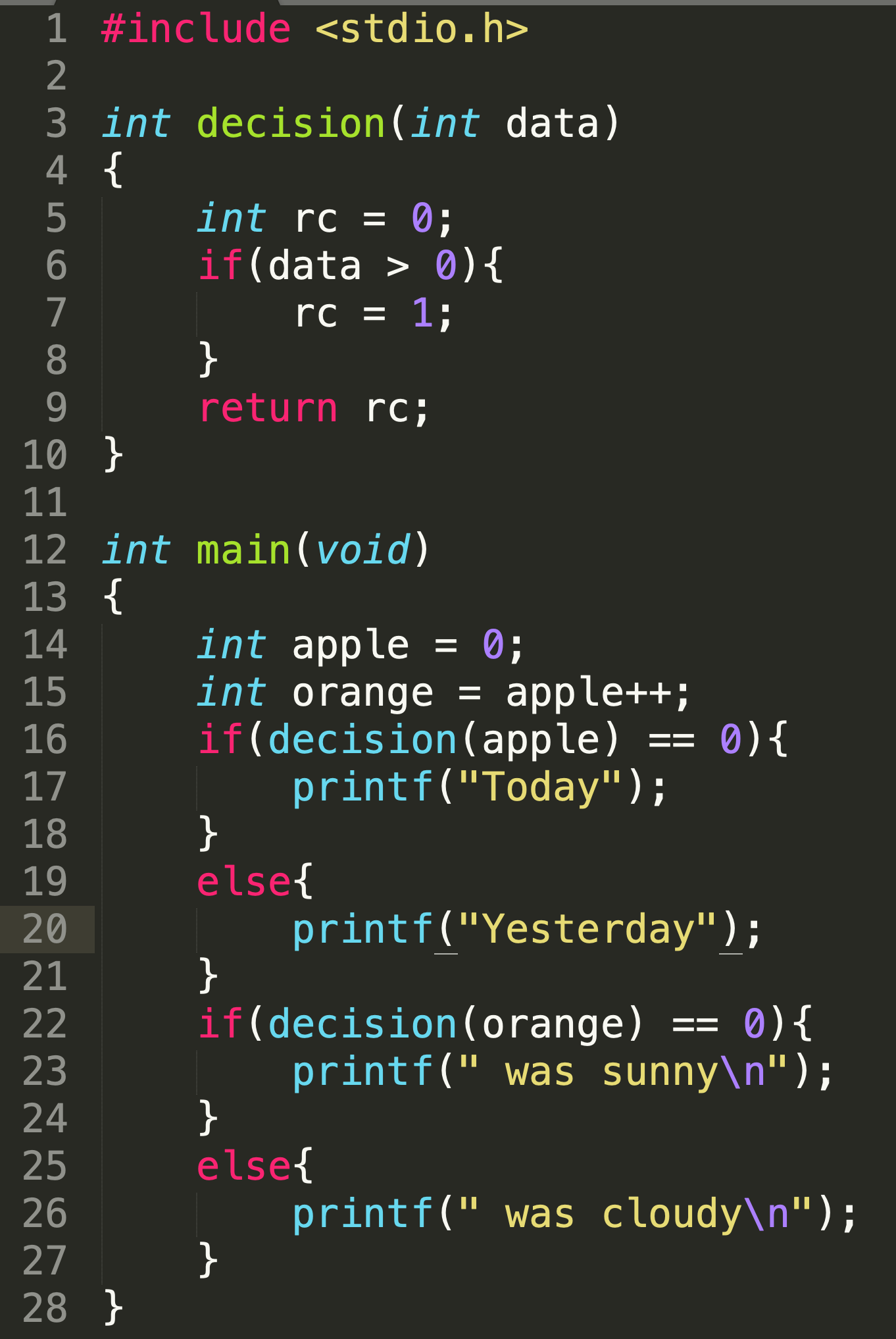 Image of Walkthrough code